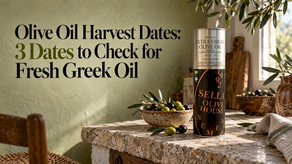 Olive Oil Harvest Dates: 3 Dates to Check for Fresh Greek Oil