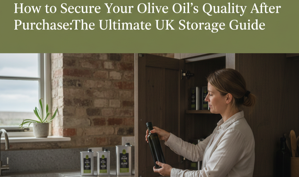 How to Secure Your Olive Oil’s Quality After Purchase: The Ultimate UK Storage Guide