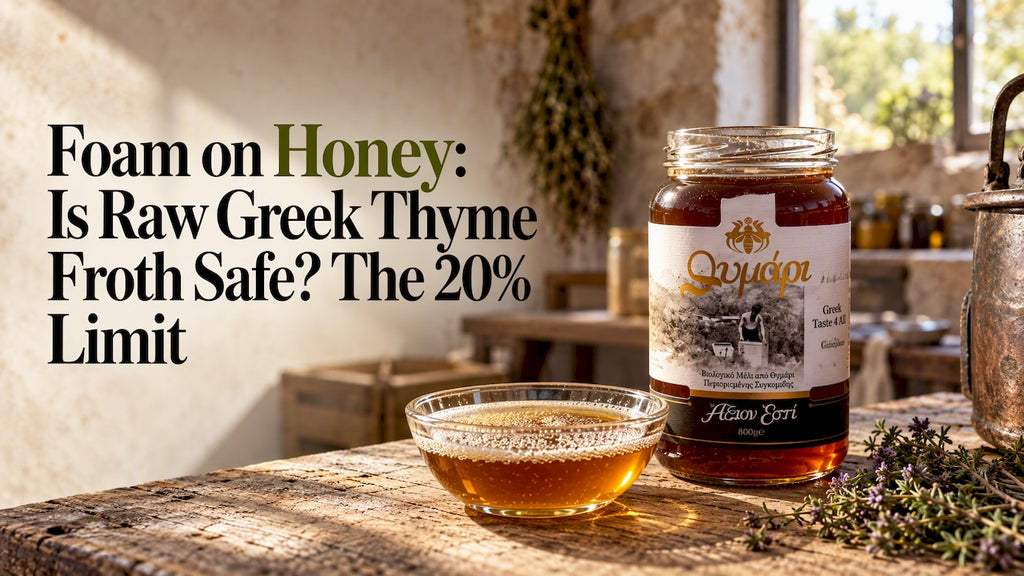 Foam on Honey: Is Raw Greek Thyme Froth Safe? The 20% Limit