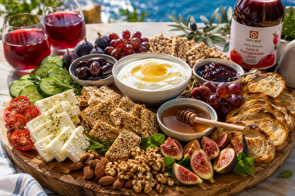 The Ultimate Greek Breakfast Charcuterie Board