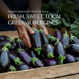 Greek Aubergine Salad – Mount Athos Recipe | Traditional Mediterranean Spread.