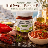 Authentic Greek Red Sweet Pepper Pate 1