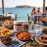 Greek Bouyiourntí – Tomato & Spicy Pepper Spread with Feta Cheese 1