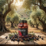 Greek Natural Black Olives – Amfissis Variety – 1kg Net Drained Weight