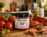 Authentic Greek Tomato Sauce with Seafood & Retsina - Mediterranean Sauce