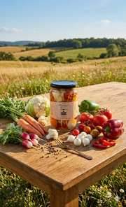Greek Traditional Mixed Pickled Vegetables