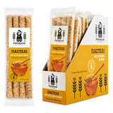 Greek Traditional Sesame Bars ( Pasteli ) with Honey