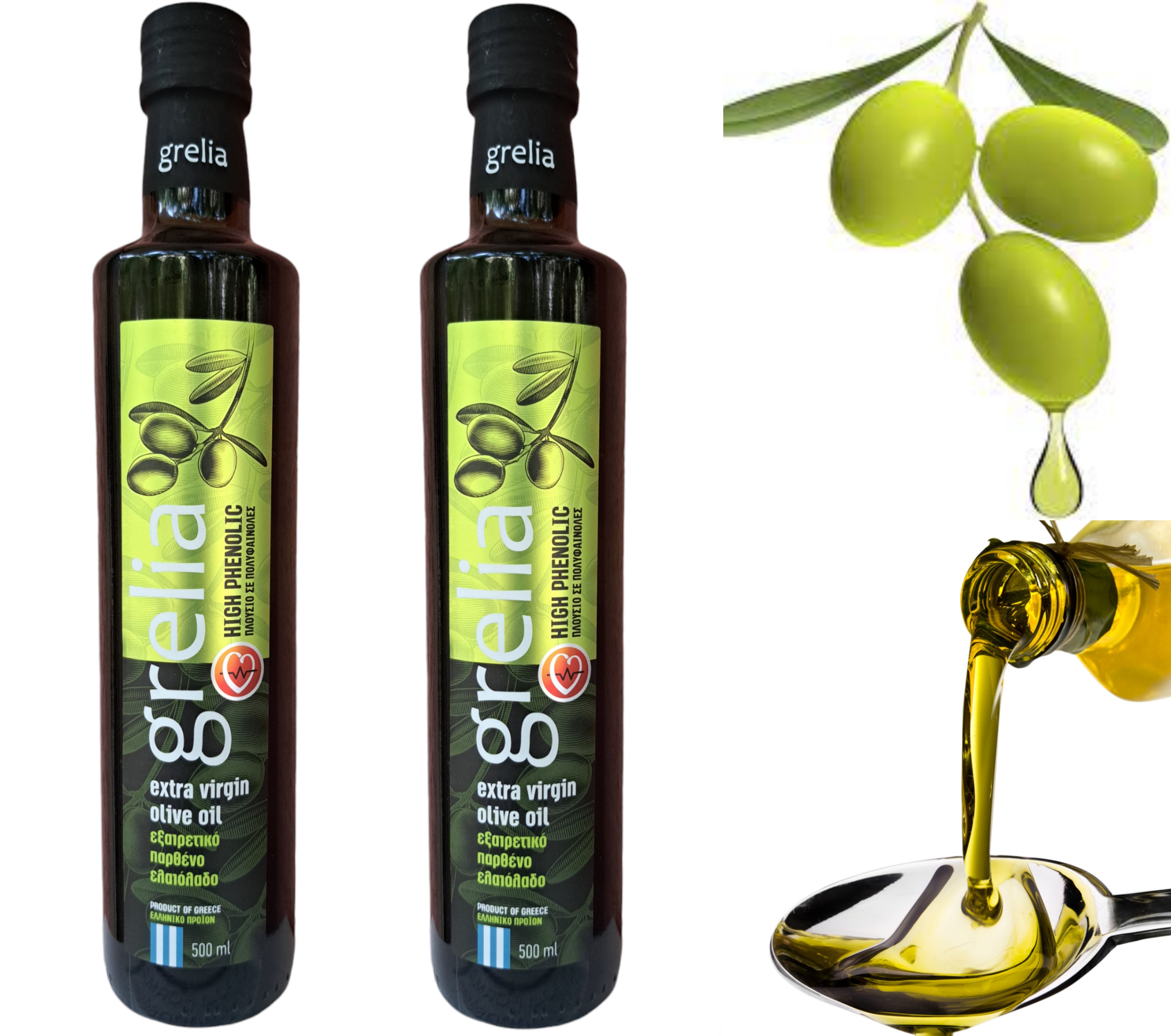High Polyphenol Limited Production Greek Extra Virgin Olive Oil 1
