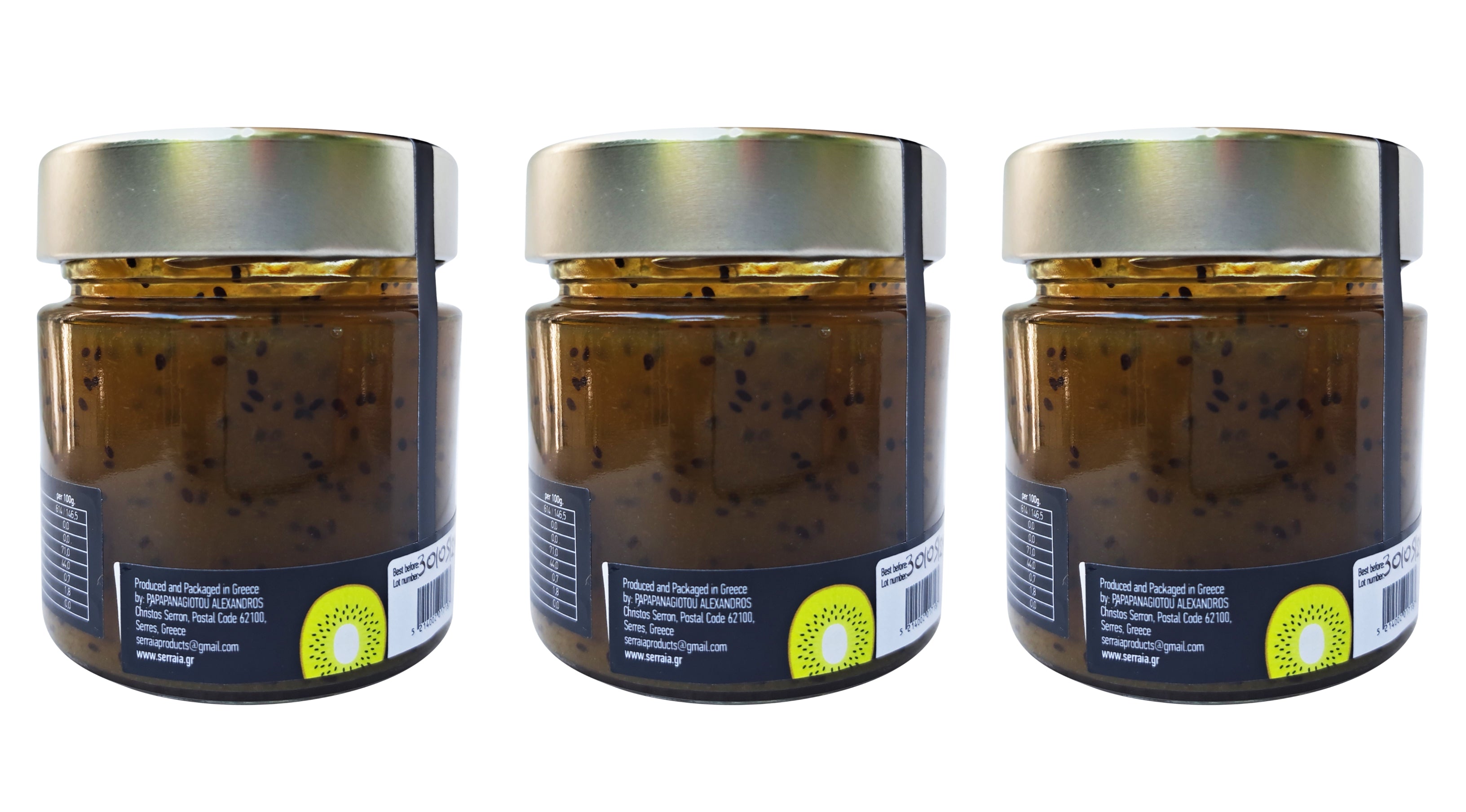 Greek Natural 100% Ηandmade Fruit Spread Kiwi with Honey 6