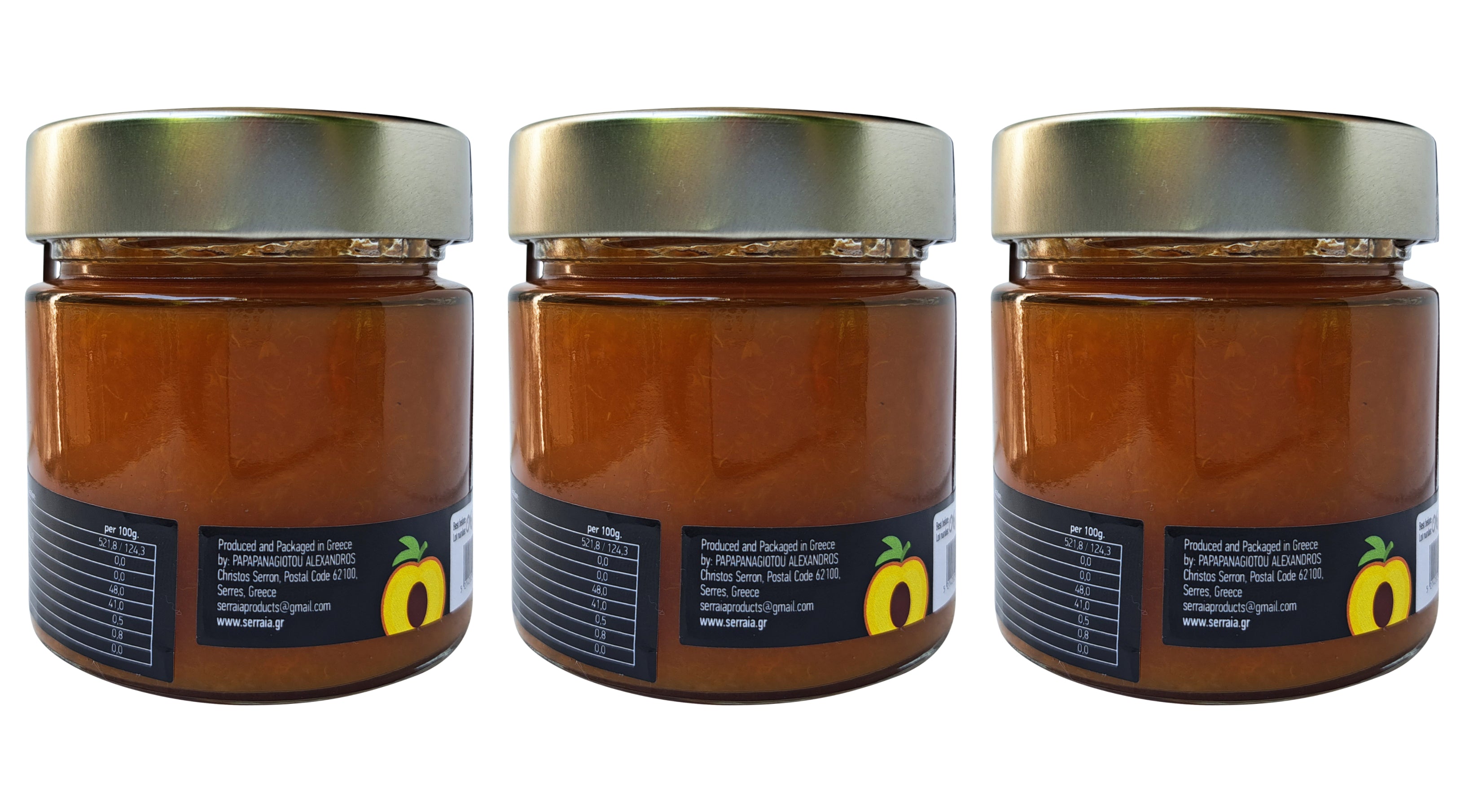 Greek Natural 100% Ηandmade Fruit Spread Peach with Honey 5