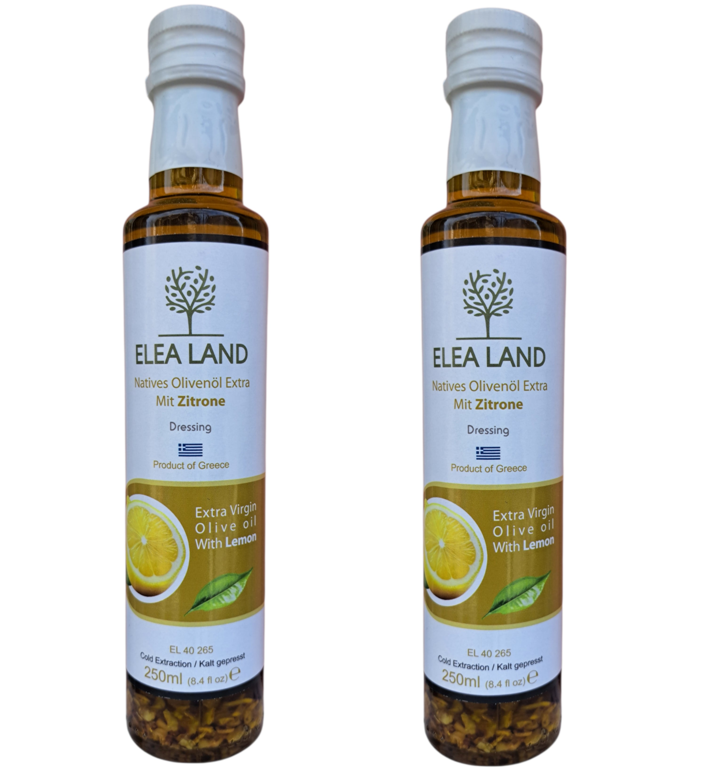 Premium Greek Extra Virgin Olive Oil with Real Lemon from Crete 2