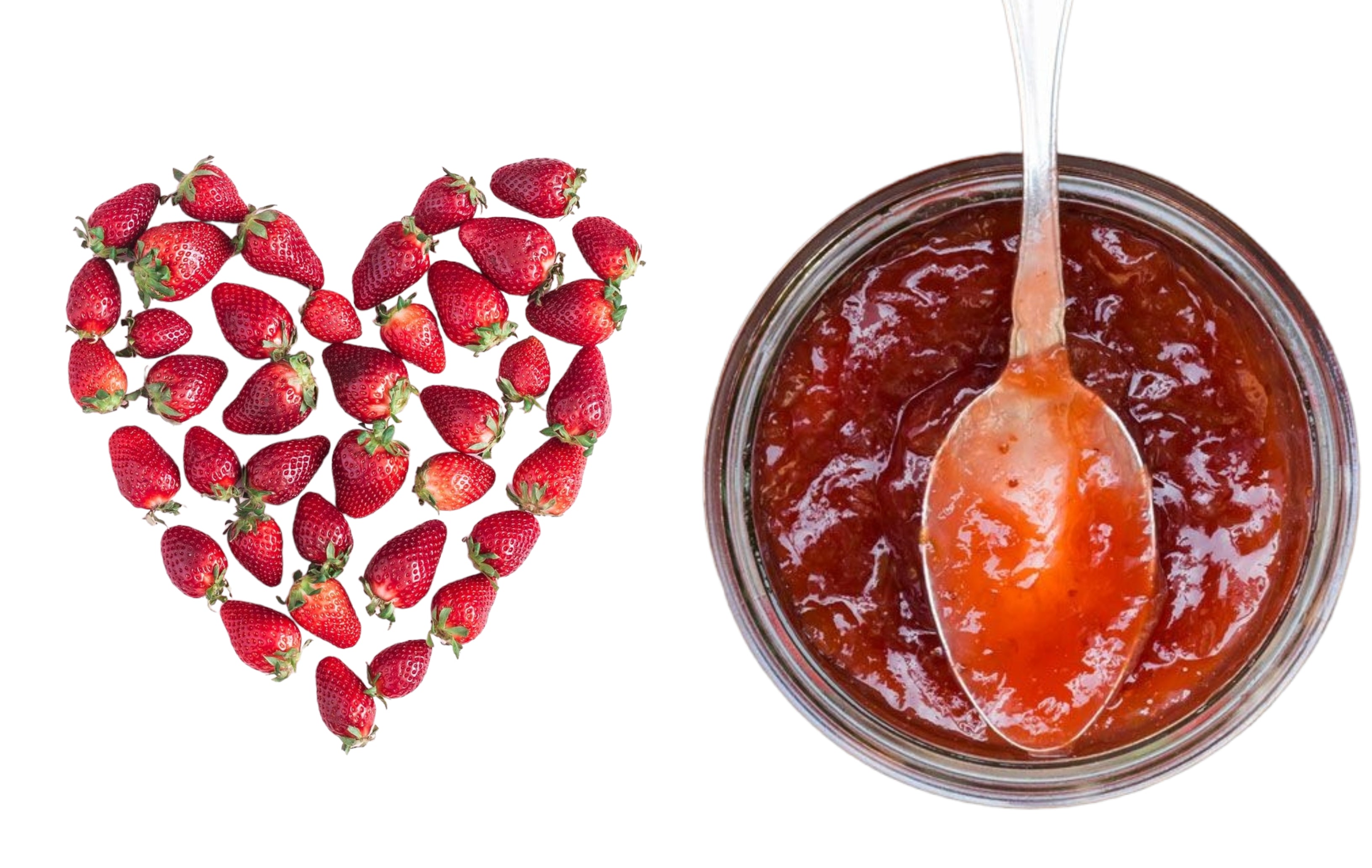 Greek Natural 100% Ηandmade Fruit Spread Strawberry with Honey 2