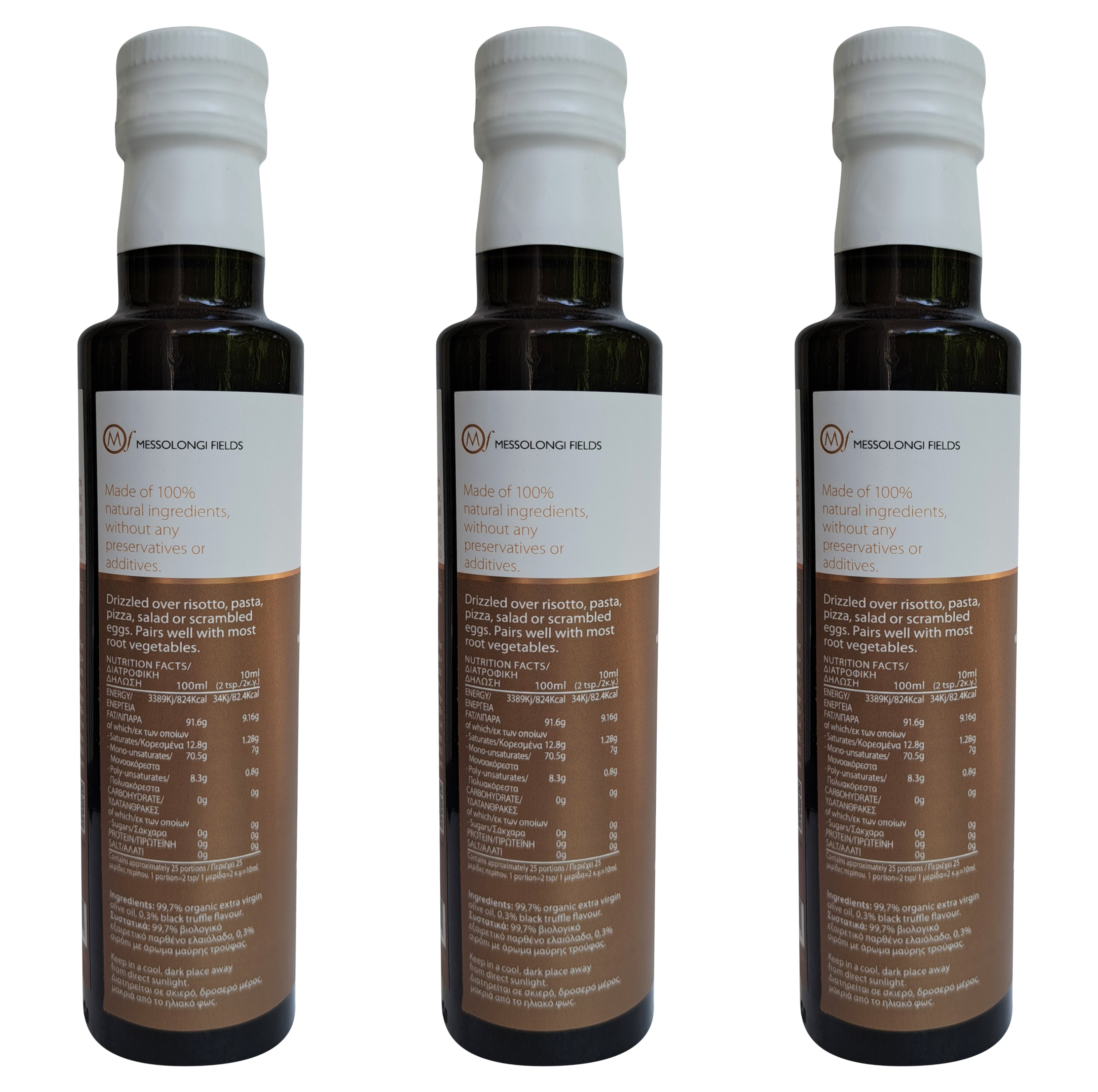 Greek Organic (Bio) Extra Virgin Olive Oil with Black Truffle 4