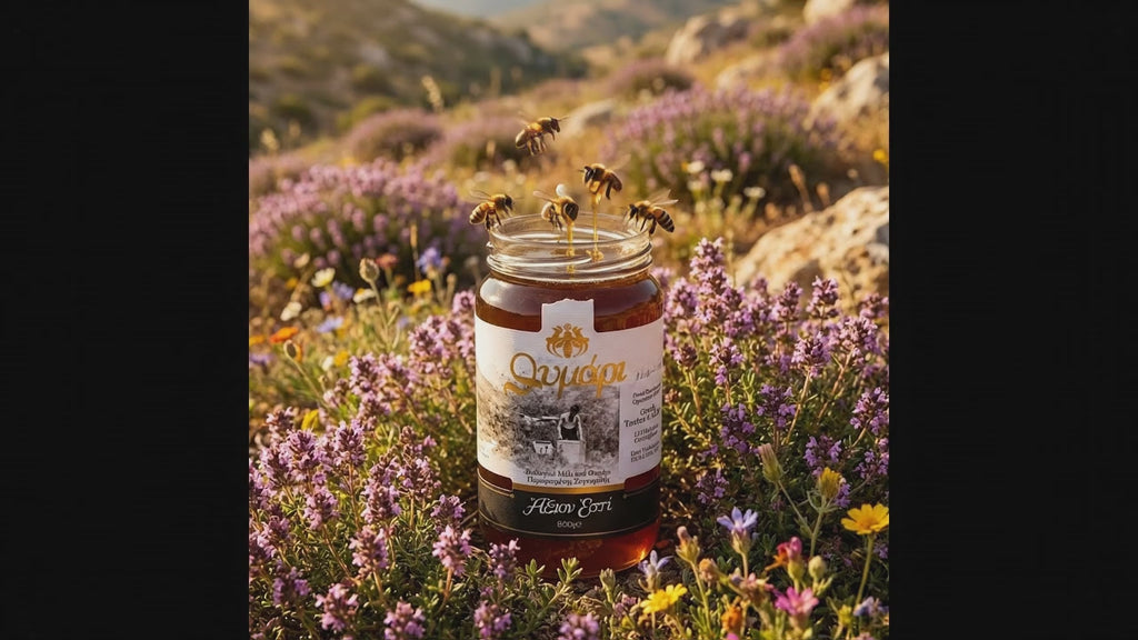 Greek Raw Organic Thyme Honey