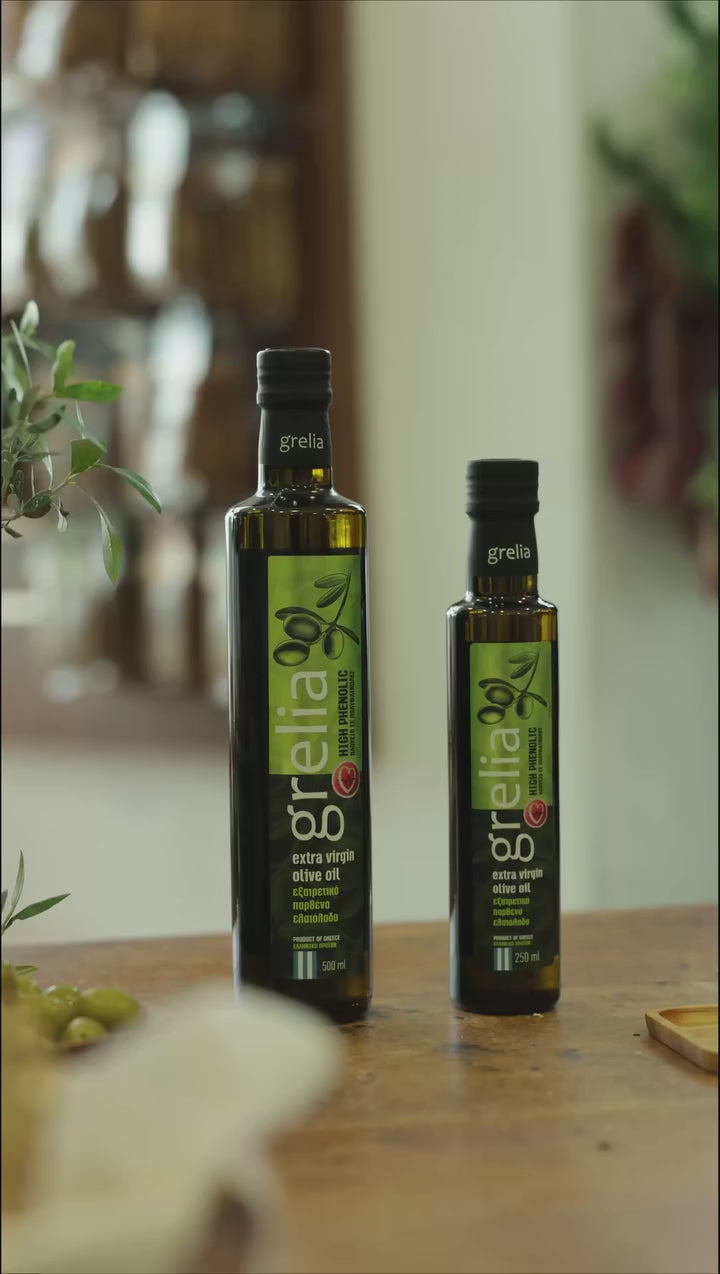 High Polyphenol Limited Production Greek Extra Virgin Olive Oil i