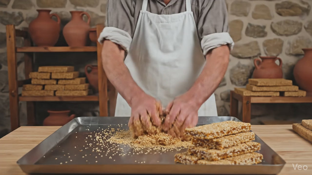 Greek Sesame Bars ( Pasteli ) – Sugar Free