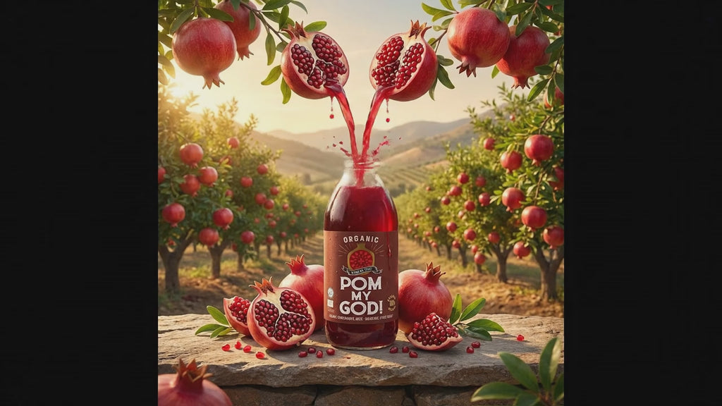 Greek Organic (Bio) Pomegranate Juice Natural 100% 