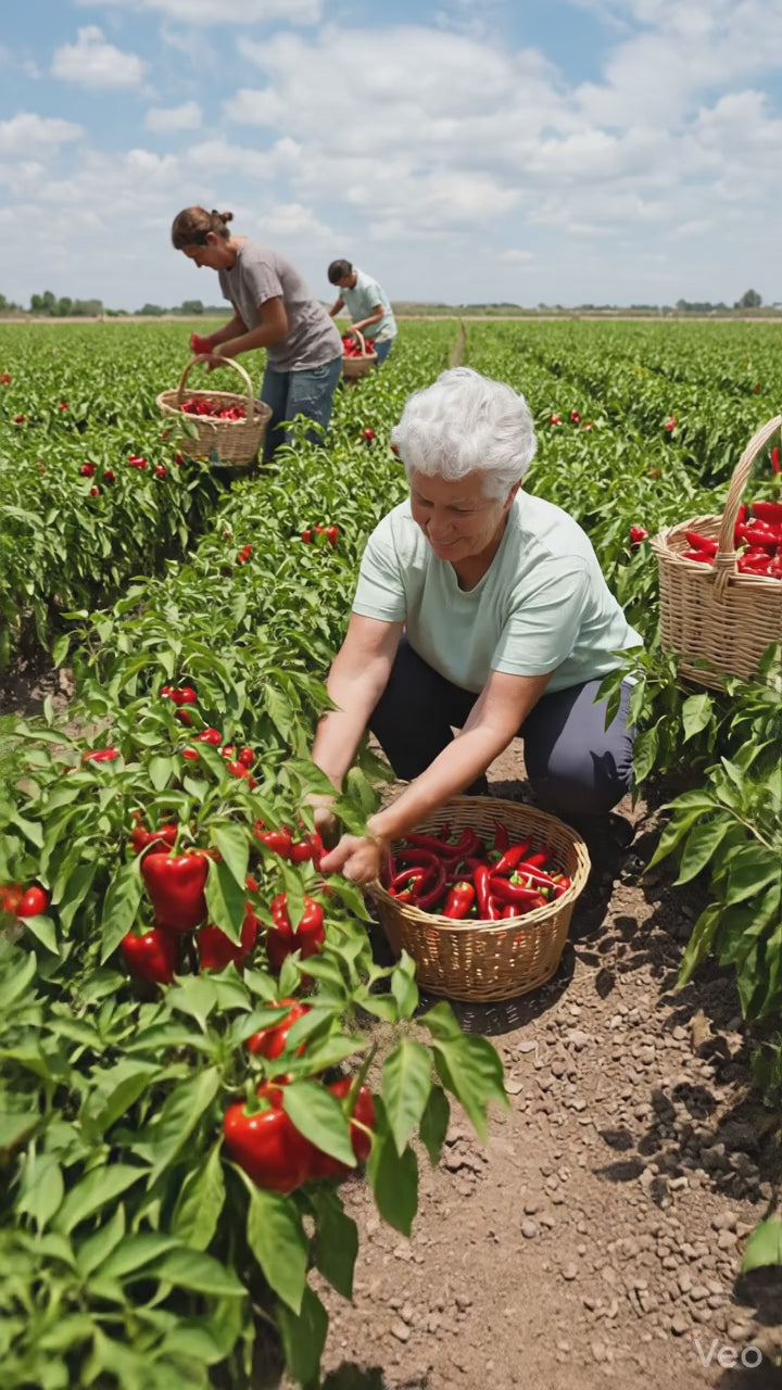 Greek Roasted Red Peppers Florinis Traditional Variety