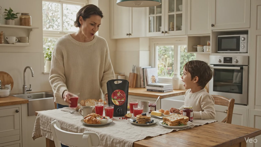 Greek Natural Apple & Pomegranate Juice 