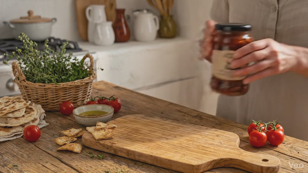 Greek Sun Dried Tomatoes in Olive Oil Traditional Flavour