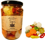 Greek Traditional Mixed Pickled Vegetables 