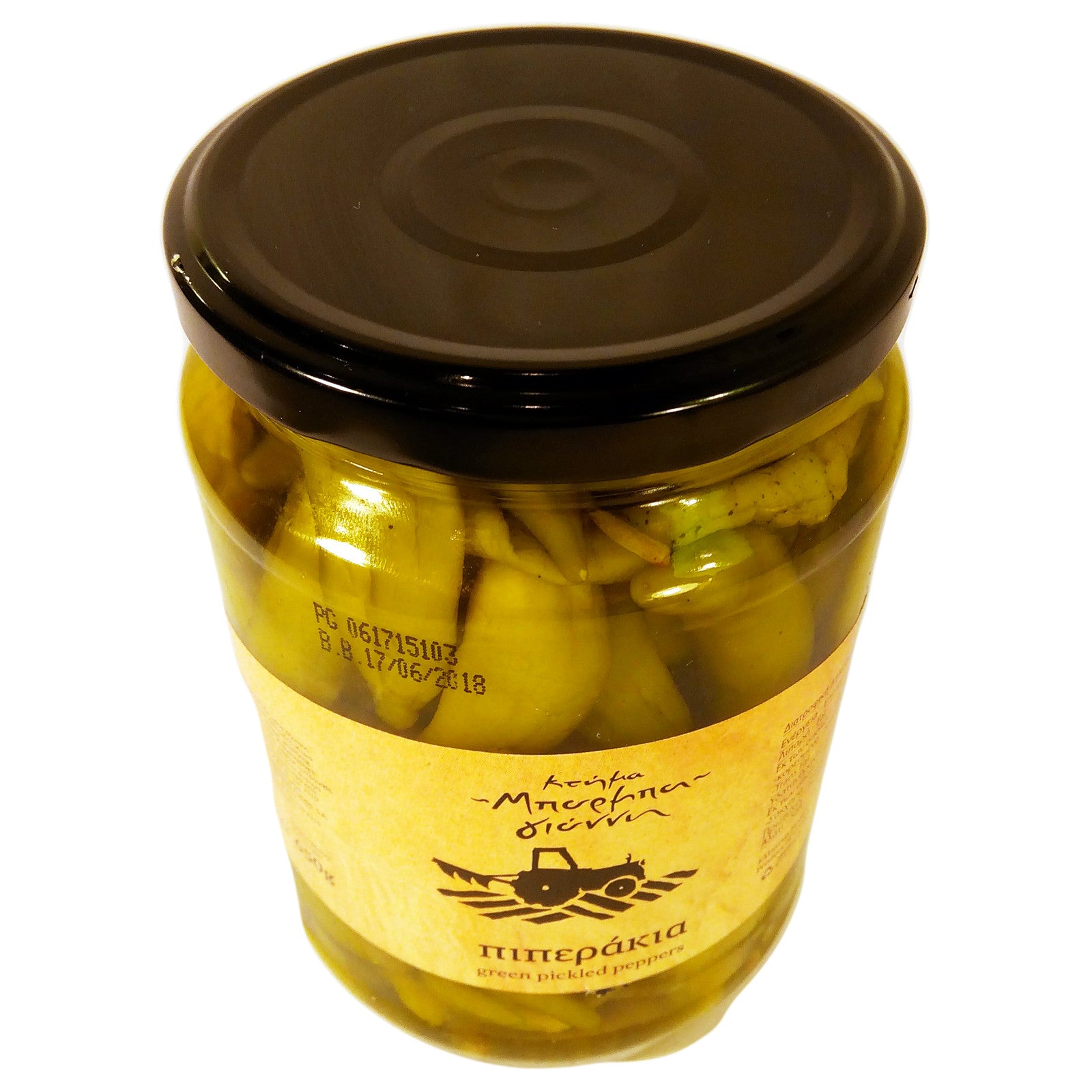 Greek Green Pickled Peppers Traditional Pepperoncini Variety 6