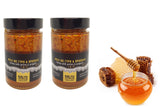 Raw Greek Honey with Pollen and Propolis, 500g.