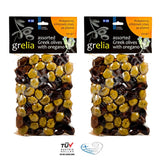 Assorted Greek Olives with Oregano from Crete