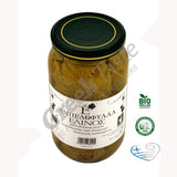 Greek Organic (Bio) Vine Leaves 950gr Glass Jar 7