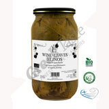 Greek Organic (Bio) Vine Leaves 950gr Glass Jar 1