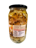 Traditional Greek Artichoke Salad with Leek in Olive Oil 3