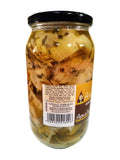 Traditional Greek Artichoke Salad with Leek in Olive Oil 4