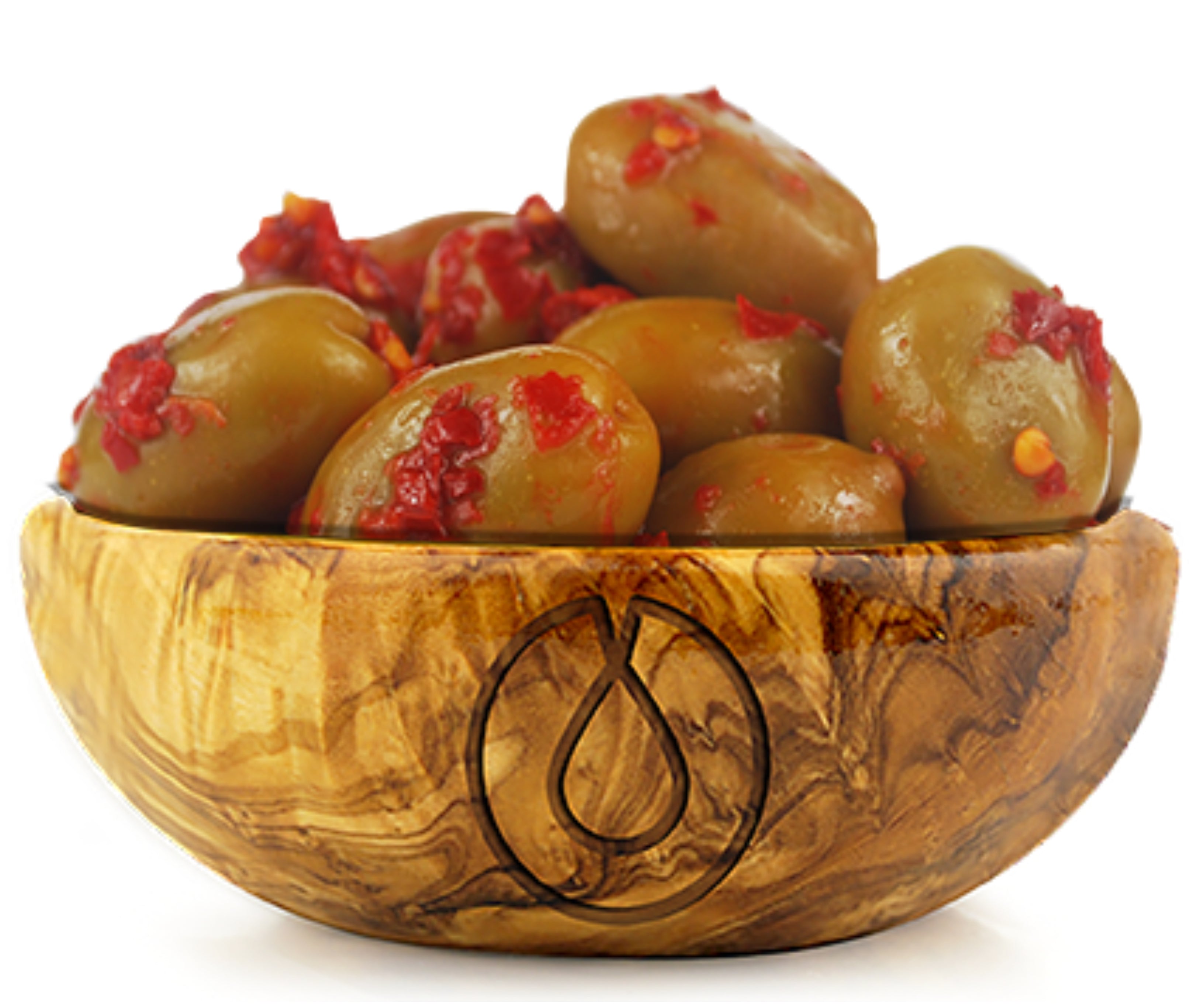 Greek Green Olives with Chilli Flakes 9