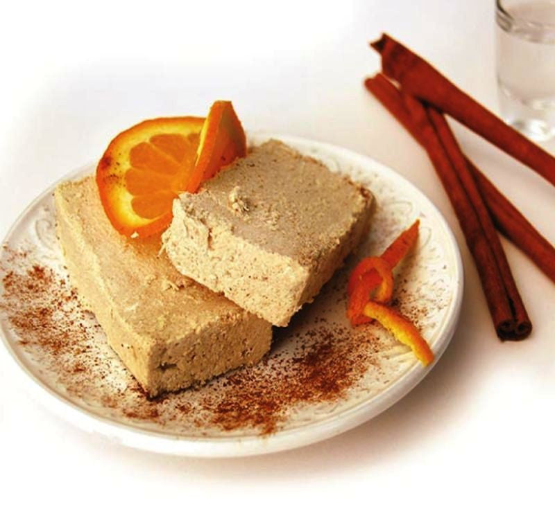 Greek Macedonian Halva with Honey 1kg Tin Can Greek Tastes 4 All