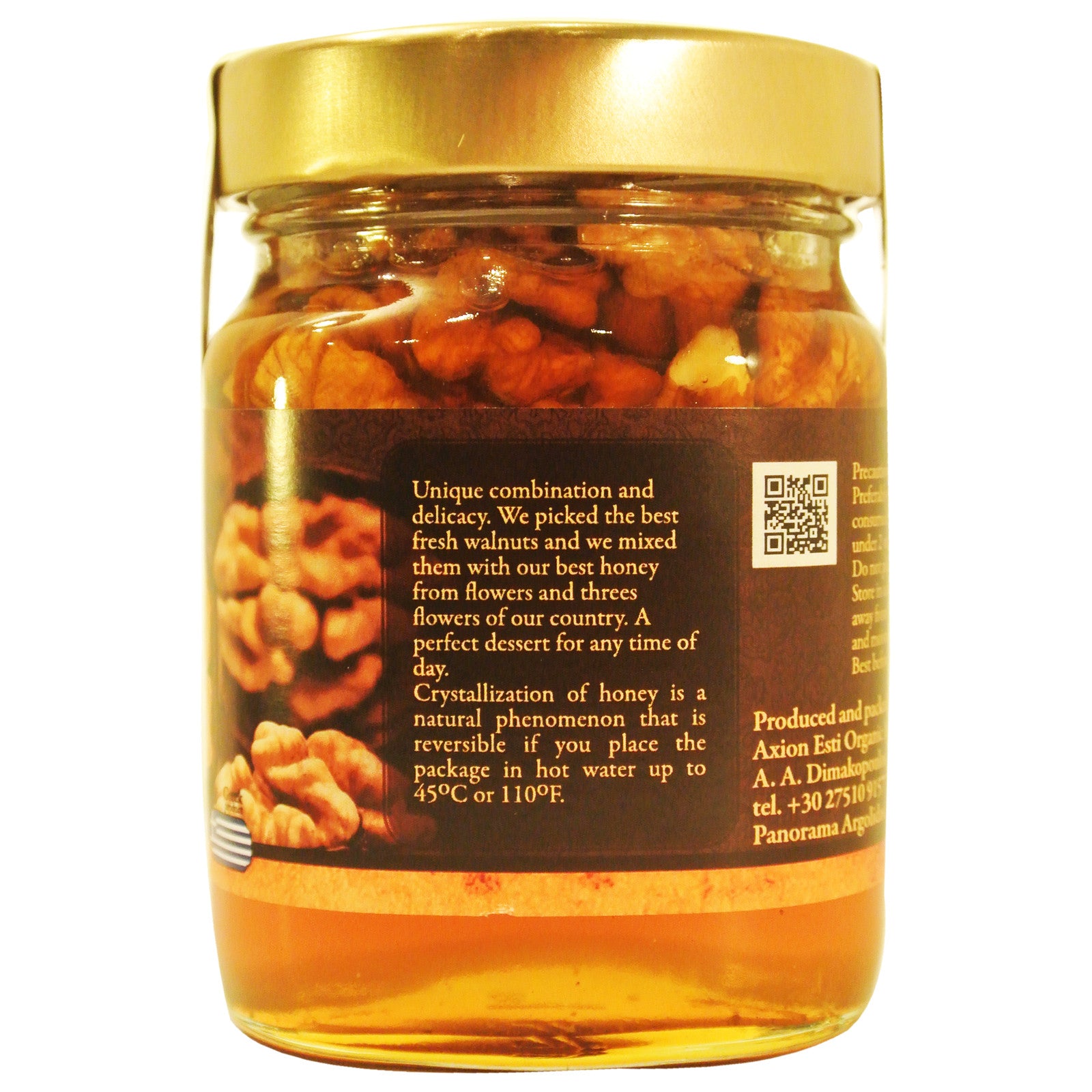 Greek Raw Organic Honey with Walnuts 7