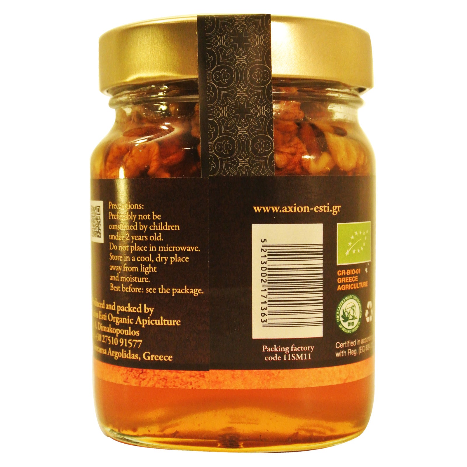 Greek Raw Organic Honey with Walnuts 8