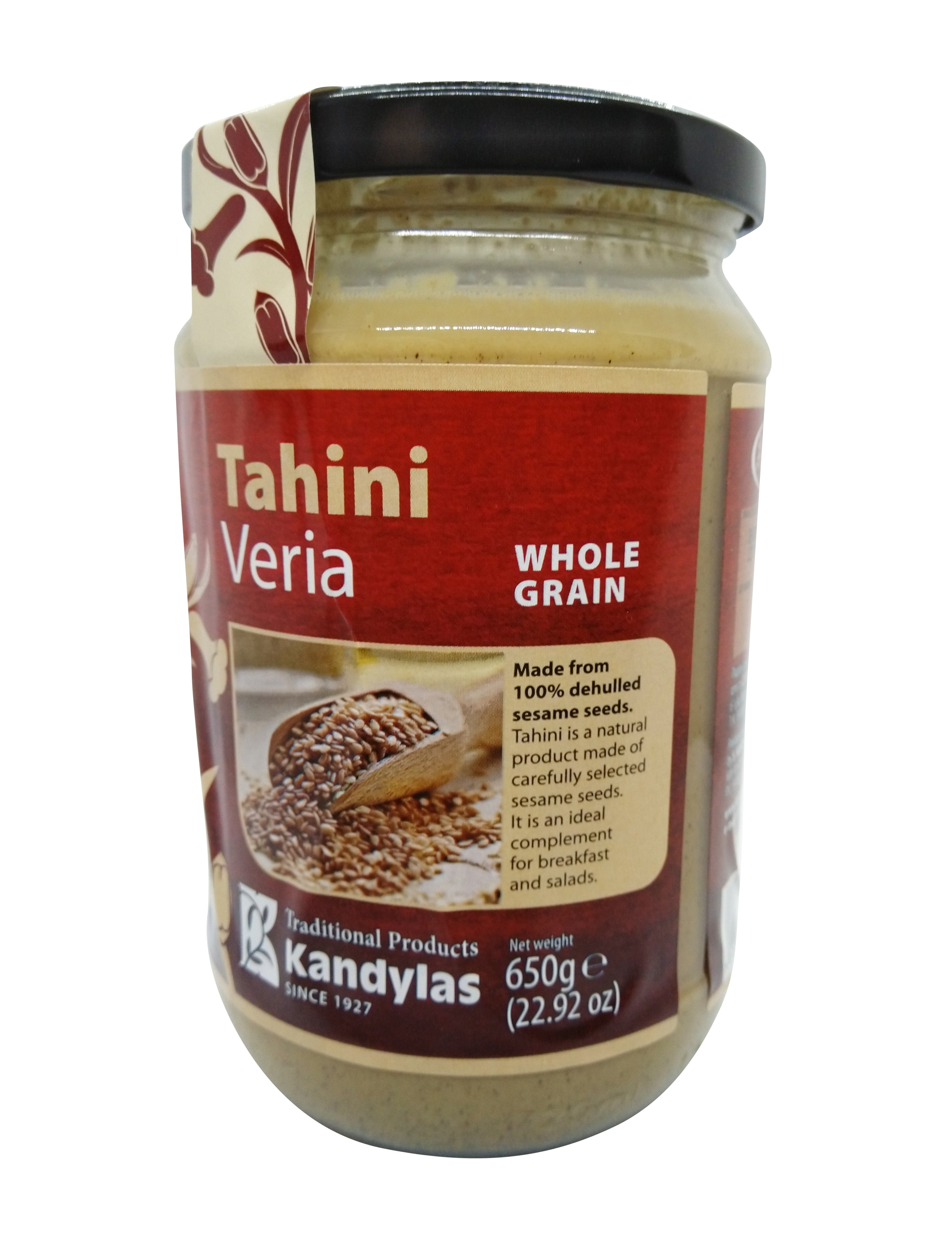Greek Wholegrain Tahini ( Unhulled ) Sesame Seeds Spread 3