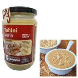 Greek Wholegrain Tahini ( Unhulled ) Sesame Seeds Spread 1