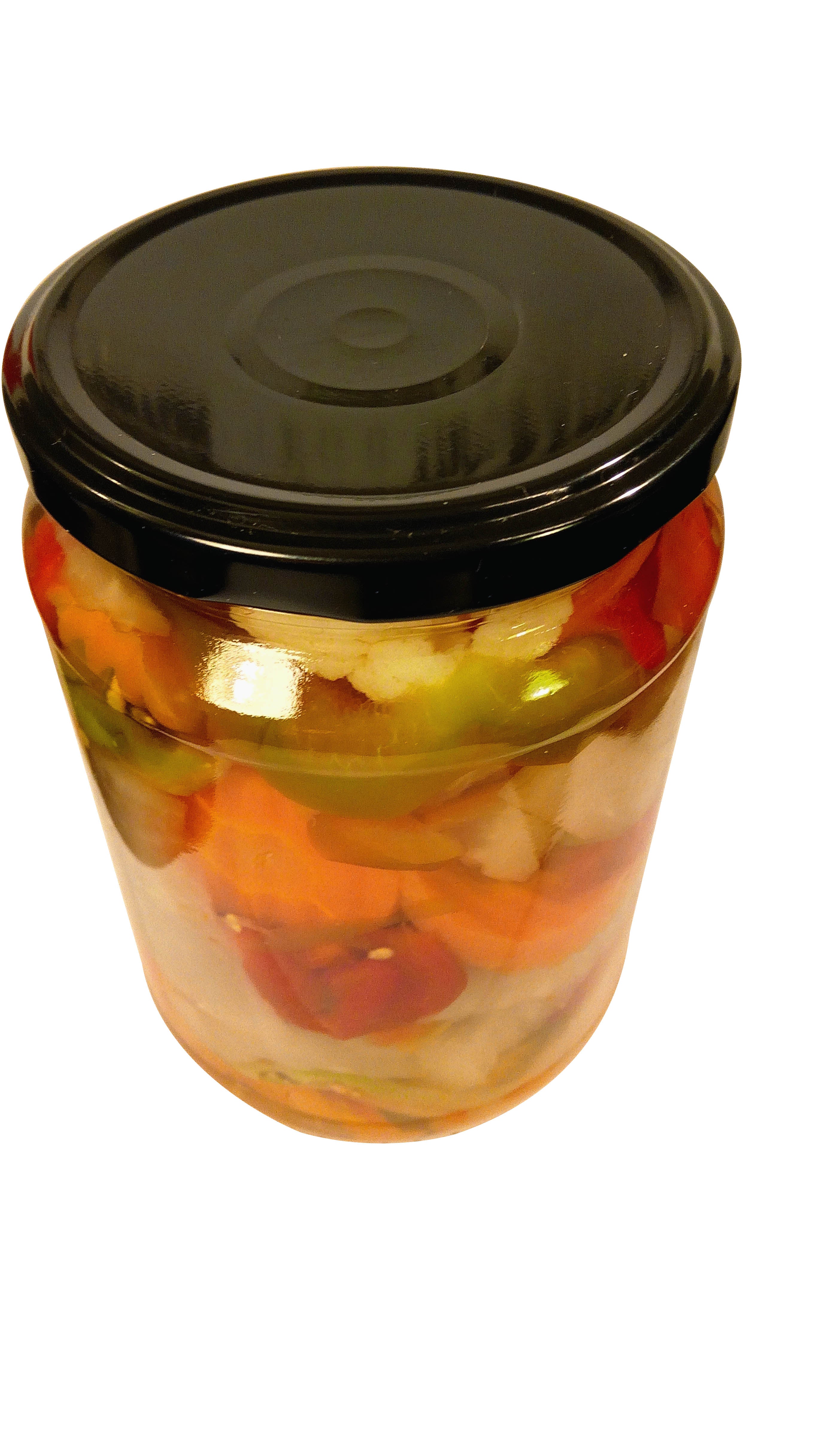 Greek Traditional Mixed Pickled Vegetables 6