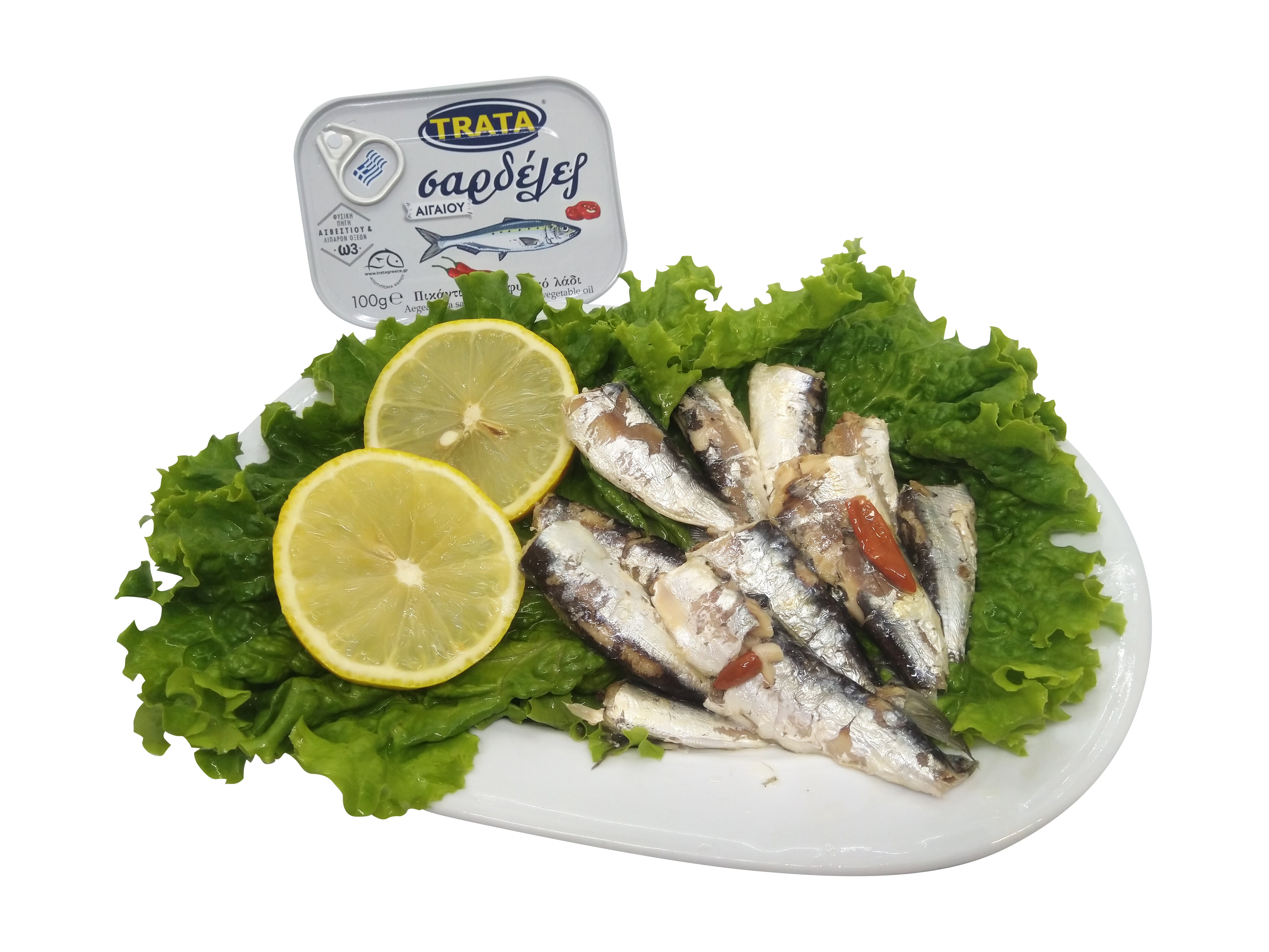 Trata Greek Sardines Piquant in Oil 6