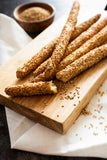 Greek Handmade Sesame Grissini 11