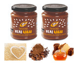 Greek Tahini, Sesame Seeds Spread with Honey and Cocoa, 600g, Glass jar