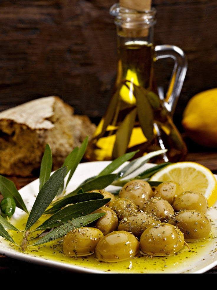 Assorted Greek Olives with Oregano from Crete 8