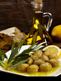Greek Green Olives with Lemon 2